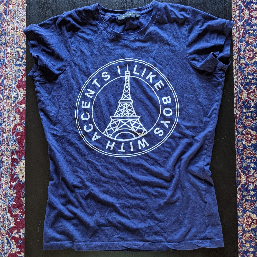 5/$25 Funny "I Like Boys With Accents" tee t-shirt